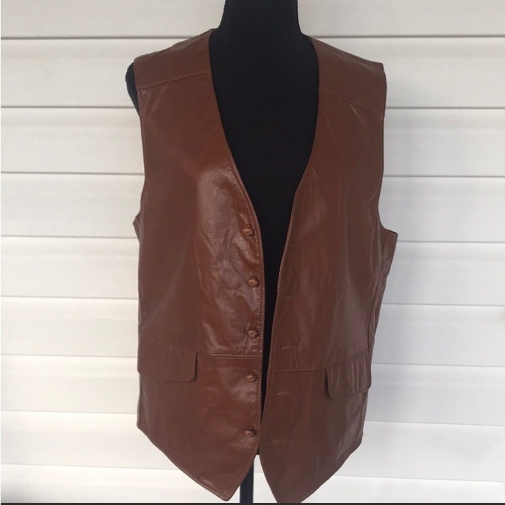 Vintage Leather Vest